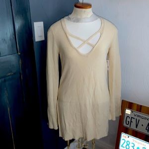 FREE PEOPLE light knit sweater dress S